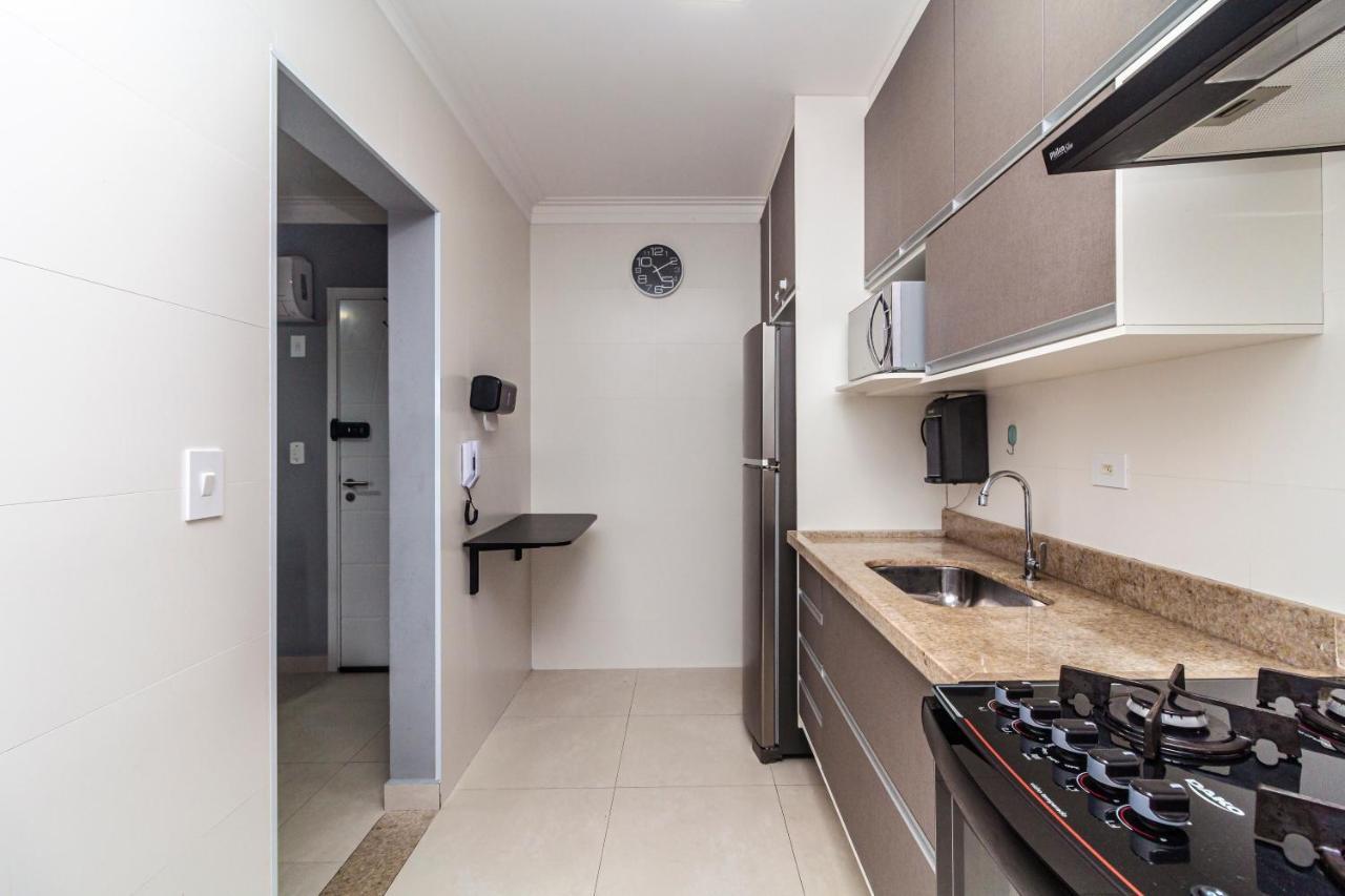 Piemax Praia Grande - 100M Praia Do Boqueirao E Centro - Vista Mar - Varanda Gourmet Com Churrasqueira Privativa - Ar Condicionado Em Todos Os Ambientes - Wi-Fi 250 Mbps - Home Office- Vaga De Garagem - Acomoda Ate 6 Pessoas Экстерьер фото
